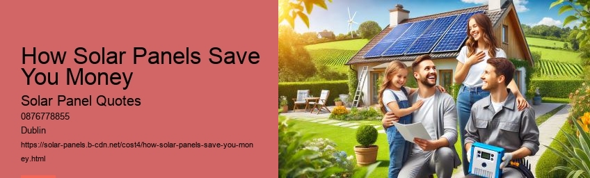 How Solar Panels Save You Money