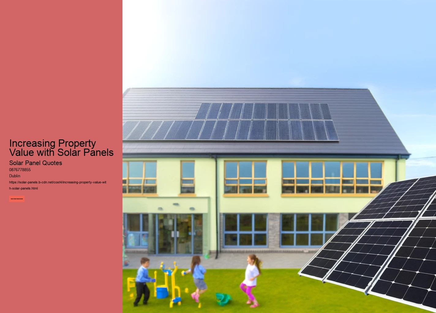Increasing Property Value with Solar Panels