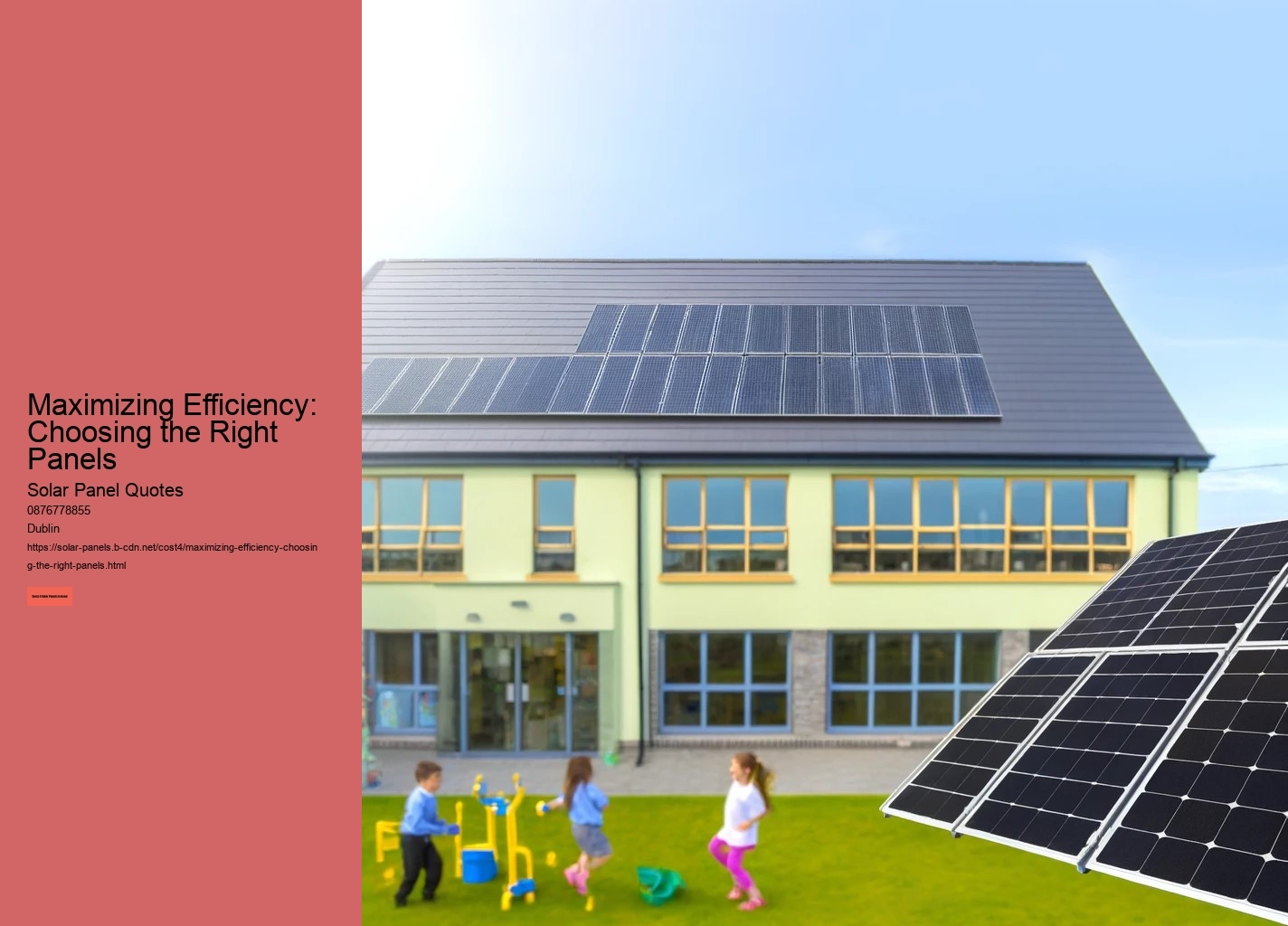 Maximizing Efficiency: Choosing the Right Panels